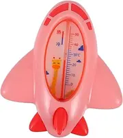 HOOTNEE Bath Thermometer Cute Airplane Measurement Fast Accurate Readings Display for Easy Viewing Safe for Bathtubs