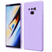 MCC For Samsung Galaxy Note 9 Soft Liquid Silicone Shockproof Case Cover Note9 N960 [Light Purple]