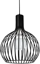 Pendant Light Industrial E27 Chandelier Vintage Metal Shade Cage Lamps Lighting for Kitchen Dining Room Living Room Nursery Restaurant