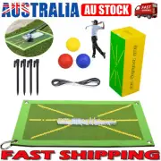 Golf Training Mat for Swing Detection Batting Golf Aid Game Practice Training V$