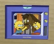 SIMPSONS TV TAZO TAZOS - #28 LISA's PONY - NEW Promotional CARD 2006 Fox
