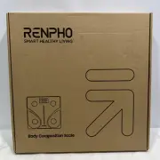 Renpho Body Composition Scale, Black, Model ES-CS20M ~ NEW