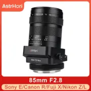 AstrHori 85mm F2.8 Full Frame Tilt Macro Lens for Fuji Canon Nikon Sony Leica L
