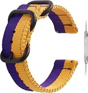 [Zeit Diktator] 18mm 20mm 22mm 24mm 26mm Quick Release Watch Band,Nylon NATO Watch Strap for Men Women Optional Color