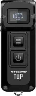 TUP 1000 Lumen Rechargeable Keychain Flashlight - Compact Power & Versatile