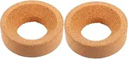 ELAYARD 2Pcs Round Bottom Flask Holder Cork Flask Stand Lightweight Experimental Flask Pad Reliable Support for Laboratory Use Heat Insulation Friction Resistance
