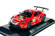 BBURAGO RACE PORSCHE 911 RSR 1:43 24h LE MANS WITH PLASTIC CASE NEW IN BOX