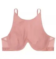 Victoria’s Secret Very Sexy Monowire Bra Unlined High Neck Pale Pink 34D