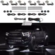 Morimoto XRL10 LED Rock Lights Set of 6 Pods WHITE LED UnderGlow Heavy Duty