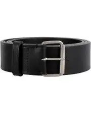 Ami Paris Leather Belt for Men Black - Belts -Size 1