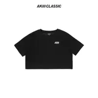 在飛比找蝦皮商城優惠-【AKIII CLASSIC】Plain短版短袖T恤_Bla