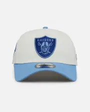 [New Era] New Era Las Vegas Raiders 'Polar Breeze' 9forty A-frame Snapback Chrome Sky - Size ONE ONE Chrome Sky