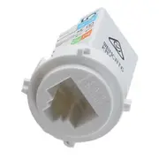 Hager CAT6A Data Mech White - WBMCAT6A