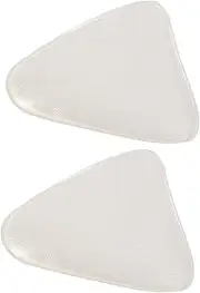 [Ipetboom] 2Pcs Silicone Pads Inserts for Women Reusable Push Up Shape Transparent Design for Sports Bras Yoga Swimwear and Everyday Wear