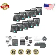 Solar and Battery Power Calculator Pack - 12-Digit, Large Buttons, 10 Units