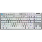 Logitech G915 X LIGHTSPEED TKL Low-Profile Wirelees Gaming Keyboard (White)