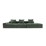 [James Lane] Riley Muse Forest Modular Sofa - 1x Arm, 2x Armless, 1x Right Terminal