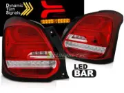 Luces traseras LED for Suzuki Swift VI-17 Rojo Blanco Indicadores secuenciales E