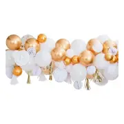 NEW Ginger Ray Mix It Up Balloon Honeycomb & Fan Garland By Spotlight