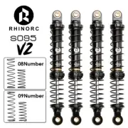RhinoRC S095 V2 Full Metal Shock Absorber For 2-4KG 1/10 RC MOA Crawler Car Rig