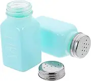 GREENADSCAPE 1 Set Condiment Containers Glass Spice Bottles for Kitchen Seasoning Compact Design for Home Outdoor BBQ Easy Refill Mechanism for Salt Pepper Storage