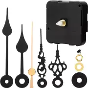 Clock Movement Mechanism Battery Operated DIY Repair Parts Replacement with 2 Pa
