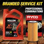 Ryco Oil Filter Nulon 5L XPR10W40 Engine Oil Kit for Volkswagen Golf