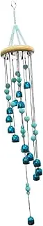 B Baosity Metal Wind Chime Gift Bless Windchime for Balcony Outside Indoor Outdoor