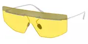Prada PR B55S 1BC20O Men's Sunglasses Silver Size 140