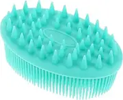 Silicone Body Bath Brush Cap Brush Soft Hair Massage Brush Hair Scalp Massager for Newborns Toddlers Kids Shower