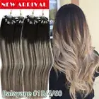 1G 200S Thick Micro Ring Loop Tip 100% Remy Human Hair Extensions Nano Bead Link