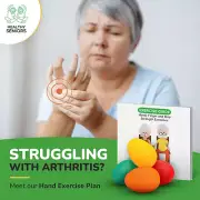 Hand Exercise Balls for Arthritis - Set of 4 Squeeze Balls for Hand Therapy for