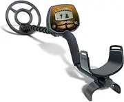 Bounty Hunter Lone Star Pro Metal Detector for Adults & Kids with 8" Waterproof Search Coil, Target-ID System, 3-Tone Audio, and Depth Indicator