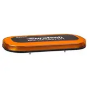 Narva 12-24V Eurotech LED Light Box Amber, Flange Base - 85014A-1