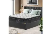 SINGLE Mattress Bed Euro Top 9 Zone Pocket Spring Cool Gel Memory Foam Bamboo