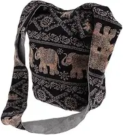 [Stxdynjy] Ethnic Bag for, Handbag Shoulder Bag in Canvas Tote Bag Retro Cord