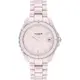 COACH 女 經典 LOGO C 粉色陶瓷腕錶-32mm(CO14503806)