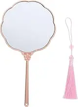 Handheld Vanity Mirror Vanity Mirror Rose Gold Metal