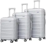 [EYPKPL] Portable Suitcase 3-Piece Suitcases Large Capacity Luggage Adjustable Trolley Suitcases with Wheels Travel Luggage Security Combination Lock Smooth to use