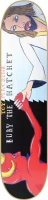 Toy Machine Bury The Hatchet Skateboard Deck - 8.0