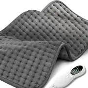 Heating Pad for Back Pain Relief, 40 x 76 CM,Portable Electric Heating Pads for Neck and Shoulders,Machine Washable,Moist Heat Pad for Knee & Shoulder, Gifts for Women, Men