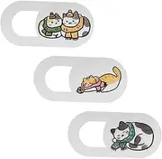 COHEALI 3Pcs Webcam Privacy Covers for Laptop Tablet Smartphone Durable Material Peeping Camera Protection for Enhanced Security