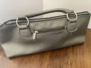 Insulated Gray Wine Clutch With Double-Handles Primeware,Inc. And Corkscrew