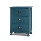 Bedside Tables Drawers Side Table Cabinet Vintage Storage Nightstand