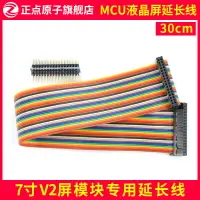 在飛比找樂天市場購物網優惠-【排線】MCU液晶屏排線延長線 34PIN 2.54間距 3