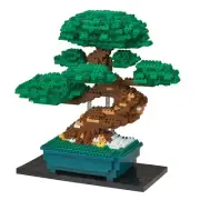 Matsu Bonsai Deluxe Nanoblocks Figure - Loot