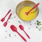 6PCS/SET Food Grade Cooking Mixing Spatula Heat-resistant Butter Spreader Cake