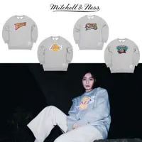 在飛比找蝦皮商城優惠-Mitchell & Ness 長袖 NBA 男款 灰 內刷