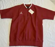 NWT Nike Air Jordan SS Coaches Training 1/4 Zip Jacket Mens Sz Small CV5858-613