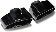 Compatible For BMW G01 X3 G02 X4 2018-2021 Stainless Steel Muffler Tip Exhaust tip Square tip Exhaust System Nozzle(Black)